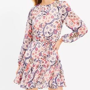Godet Flare Dress